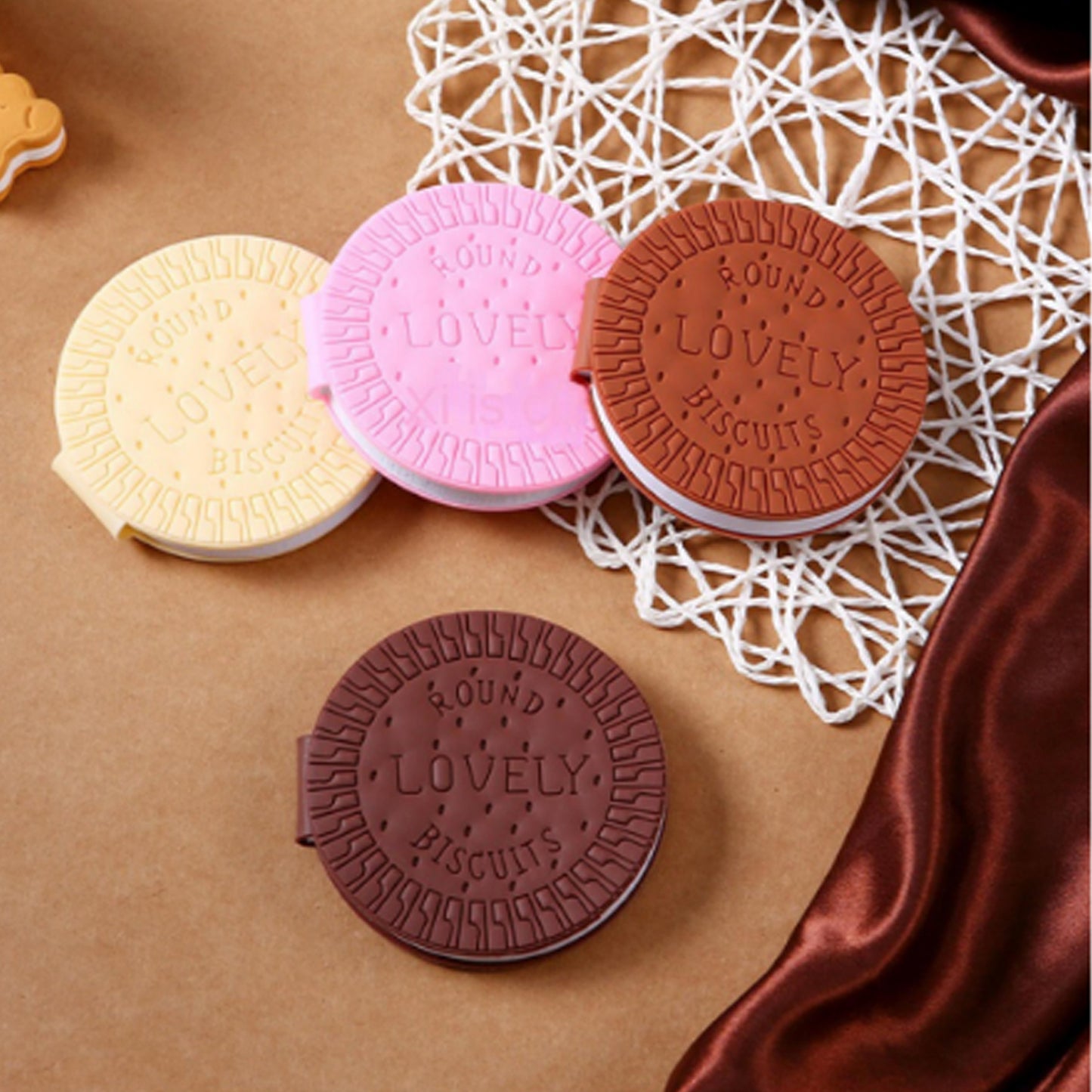 4144 Round Chocolate Diary Notebooks Original Chocolate Smell  Writing Practice Book Early Learning Copybook Premium Chocolate Book ( 1pc Book )