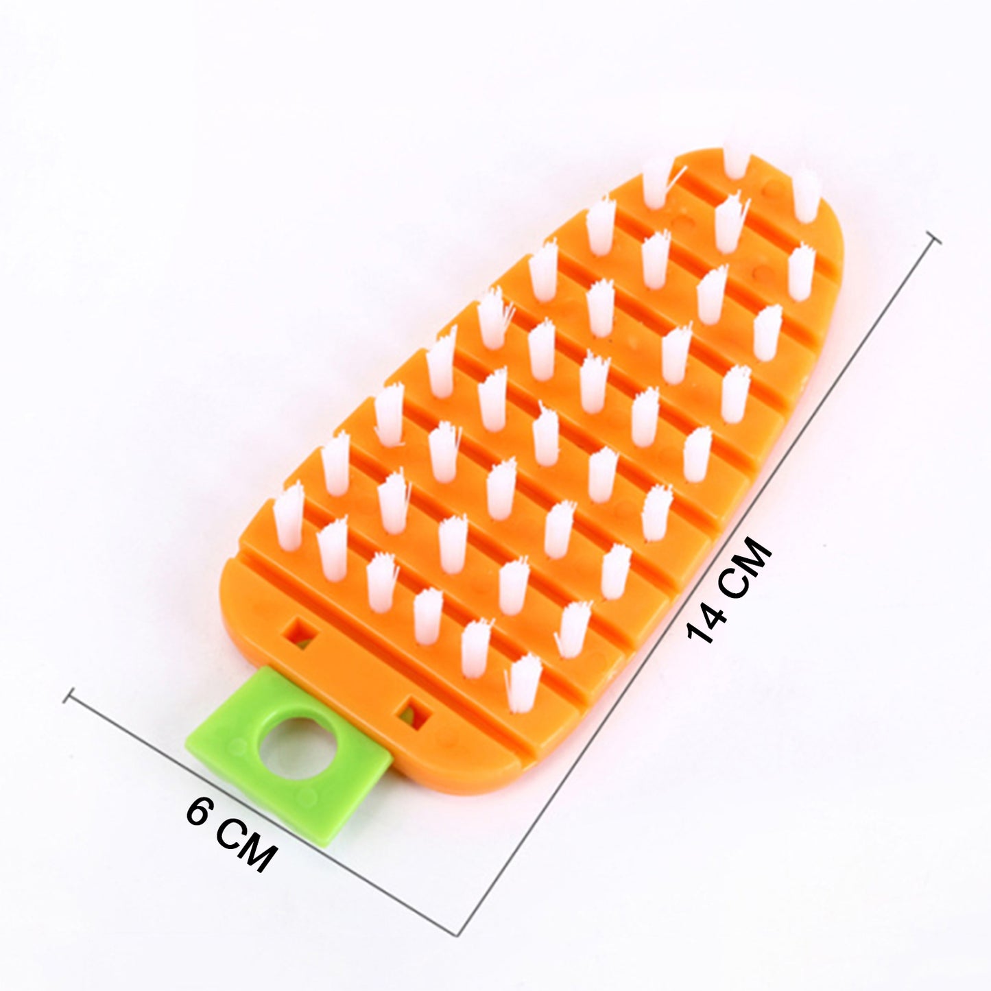 2909 Vegetable Scrubbing Brush Vegetable Scrubber Nontoxic Fruit Brush Carrot Shape Vegetable Brush For Potato For Vegetable