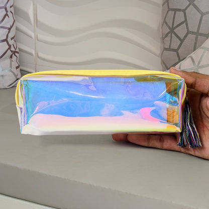 Transparent Pencil Pouch  Case Pvc Waterproof Pen Bag (1 Pc)