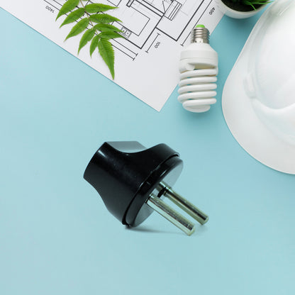 2 Pin Plug Converter Plug Adapter (1 Pc )