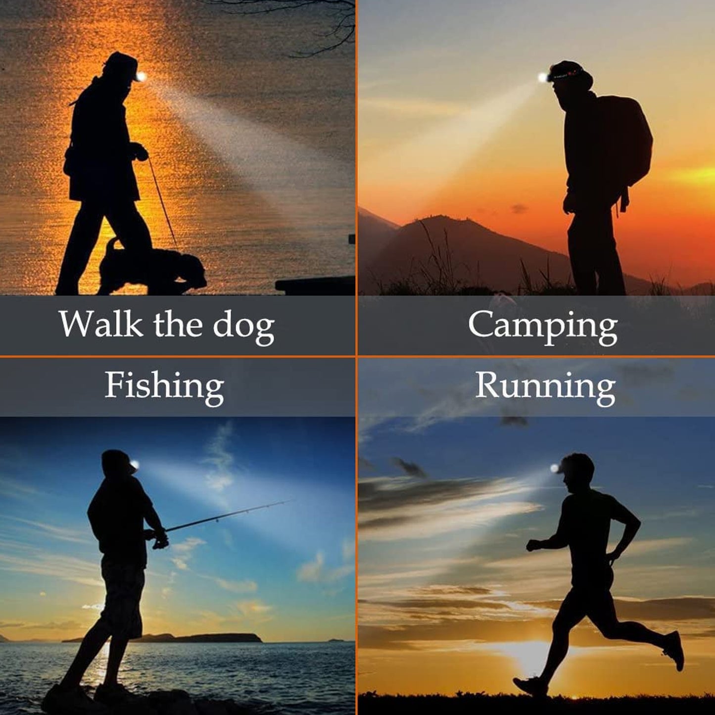 Ultra Bright Head-mounted Flashlight