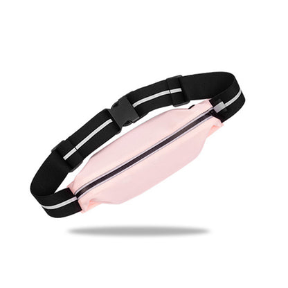 Sports waist packaging, mobile phone, men's and women's outdoor running waist bag, elastic and close fitting storage, waterproof and fashionable, not shaking