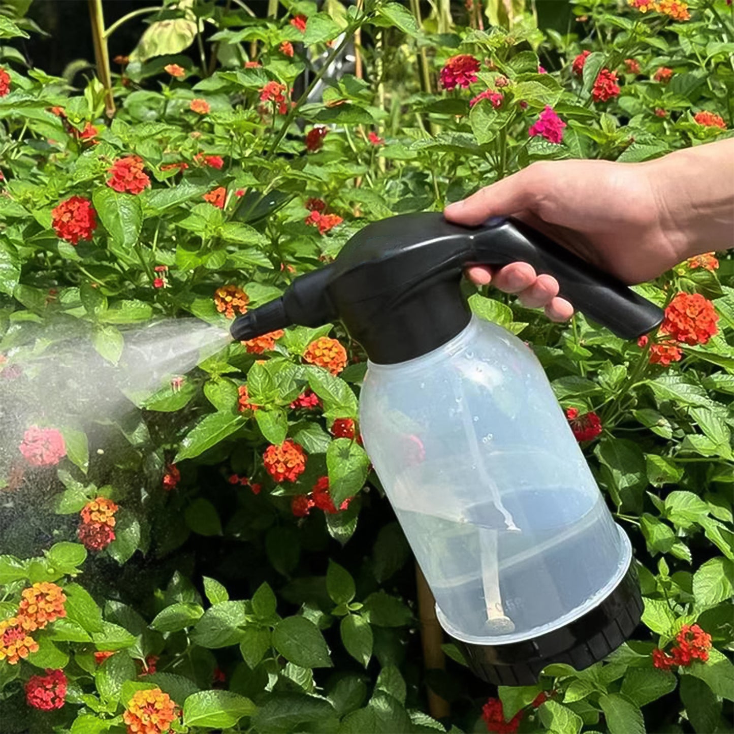 Electric Spray Bottle Garden Sprayer (1 Pc  2 Ltr.)