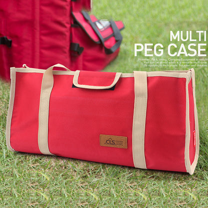 Outdoor Camping Mountaineering Simple Tool Bag Thickened Large Capacity Campsite Nail Hammer Portable Storage Bag