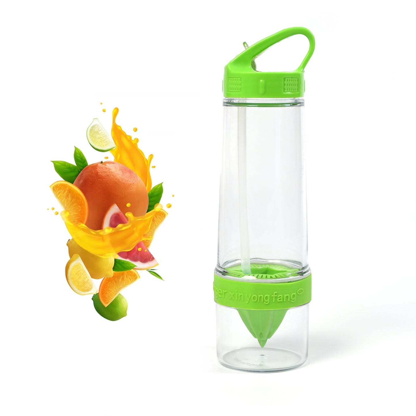 2474 Citrus Zinger Sports Bottle With Juice Maker Infuser Bottle