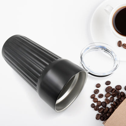 12509 Stainless Steel Vacuum Insulated  Insulated Coffee Cups Travel Mug Car Coffee Mug With Lid Reusable Thermal Cup For Coffee Car Travel Beach Camping Hiking Hunting Fishing Drinks Coffee Tea (1 Pc)