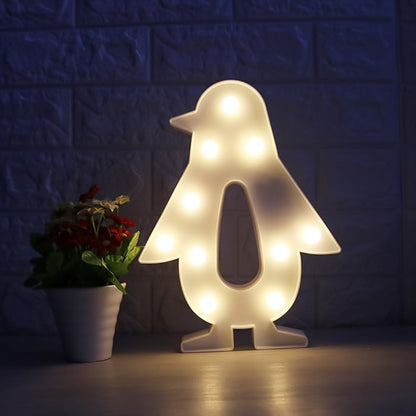 Penguin Shaped Light Led Light Kids Room (1 Pc  Battery Not Included)