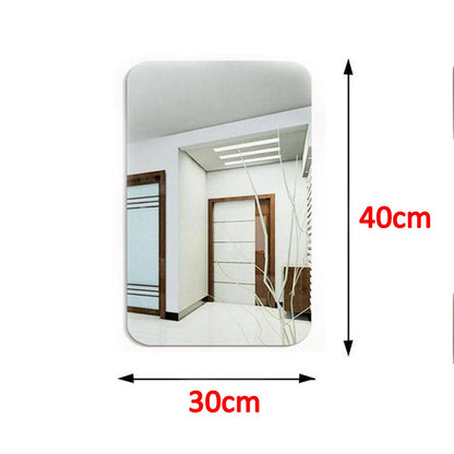 1728 3d Mirror Wall Stickers For Wall