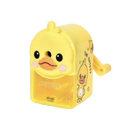 Plastic Cutest Duck Pencil Sharpener (1 Pc) 4236