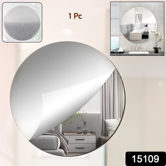 Plastic Square 3d Mirror Wall Stickers (1 Pc)