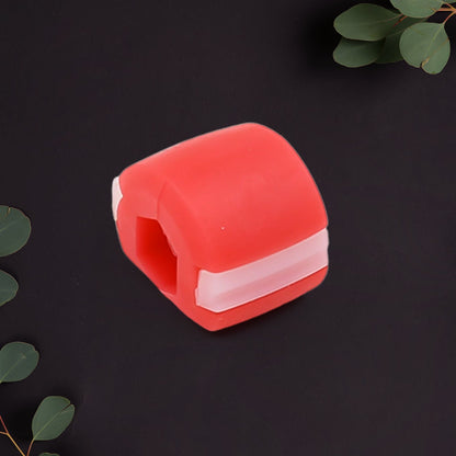 Cn Red Mouth Exerciser Used To Gain Sharp And Chiselled Mouth Easily And Fast.