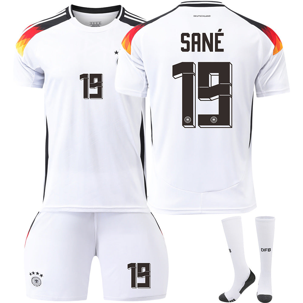 Germany home No. 13 Muller European Cup jersey 7 Havertz 8 Kroos football uniform men's suit
