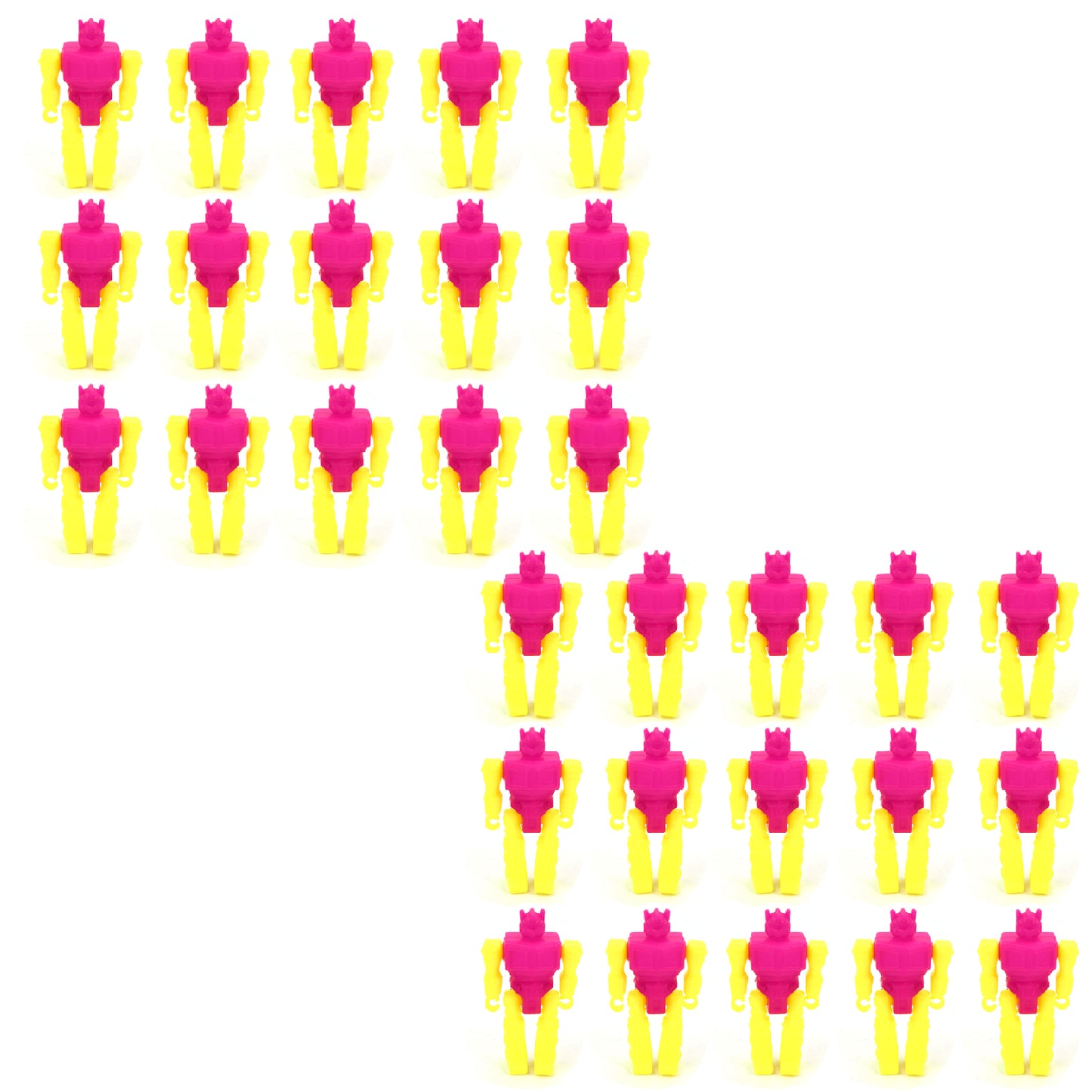 4424 30pc Small Robot Toy For Kids