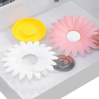 4684 Flower Shape Portable Soap Dish Holder Soap Case