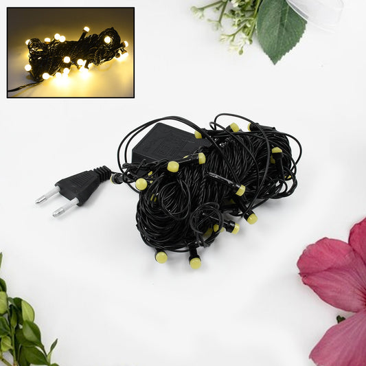 9mtr Flower Design Home Decoration Electrical Series Light Home Decoration Diwali  Wedding Led Christmas String Light Indoor And Outdoor Light Festival Decoration Led String Light Multi-color Light 1.4mm (36l 9mtr)