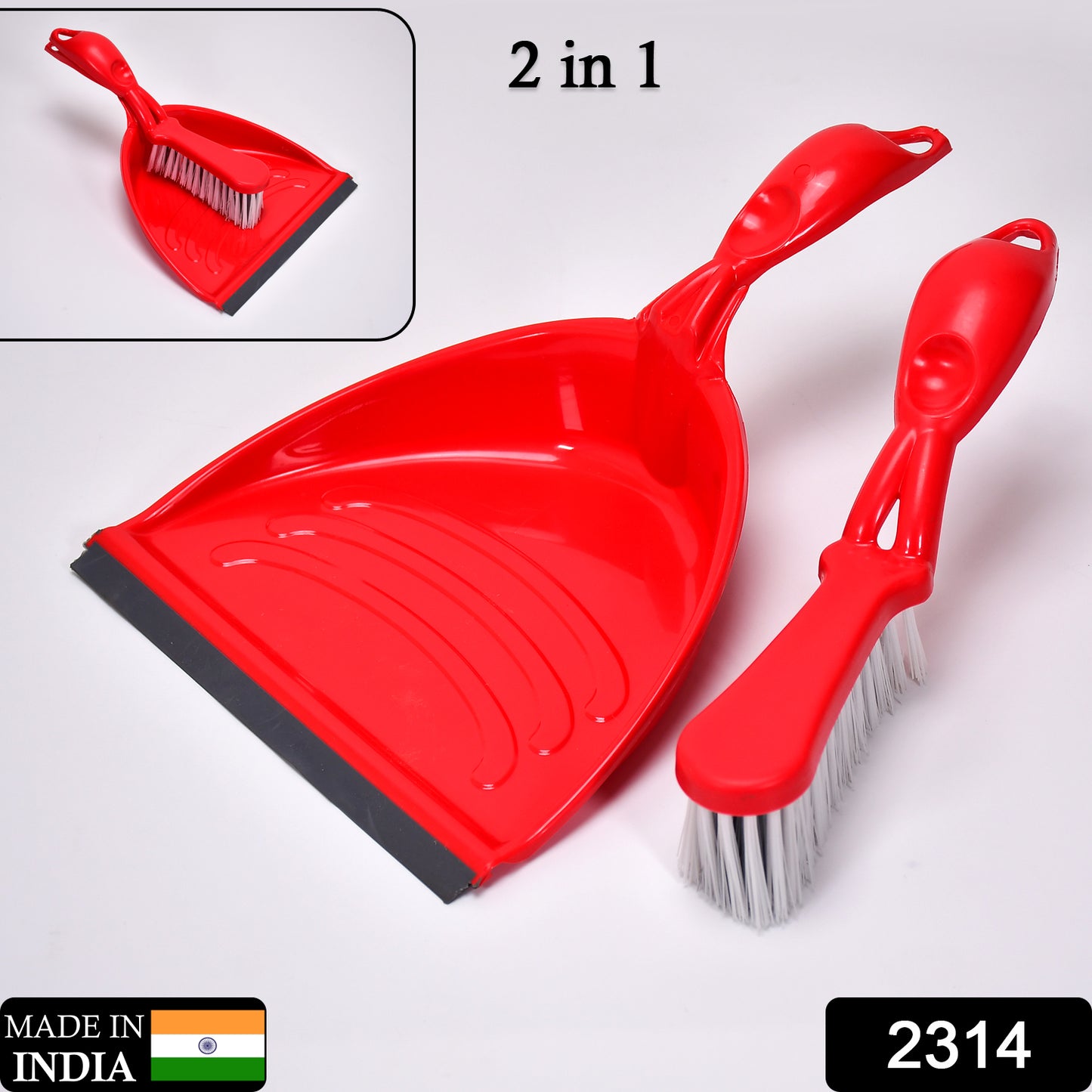 2314 Dustpan Set With Brush Dust Collector Pan With Long Handle Supadi Multipurpose Dust Collector Cleaning Utensil Flat Scoop Handheld Sweeping Up And Carrying Container