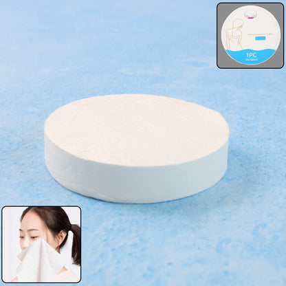 Compressed Travel Bath Towel - (1 Pc  70x10 Cm)