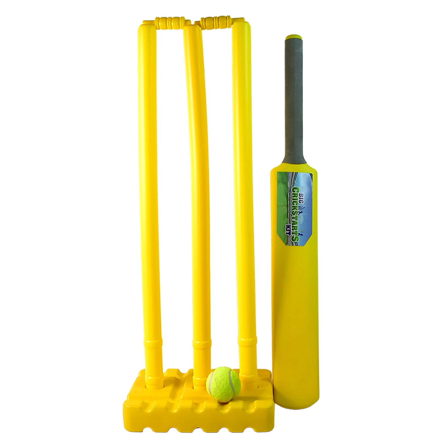 Big Cricket Kit Cricket Set With 1 Cricket Bat 1 Rubber Ball Bails 3 Stumps With Stand Base