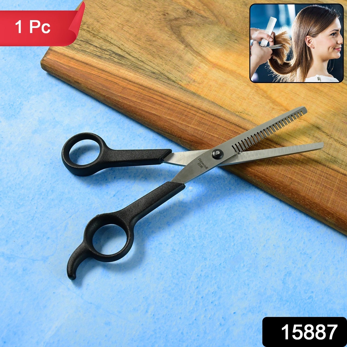 Professional Hair Thinning  Cutting Scissors - (1 Pc)