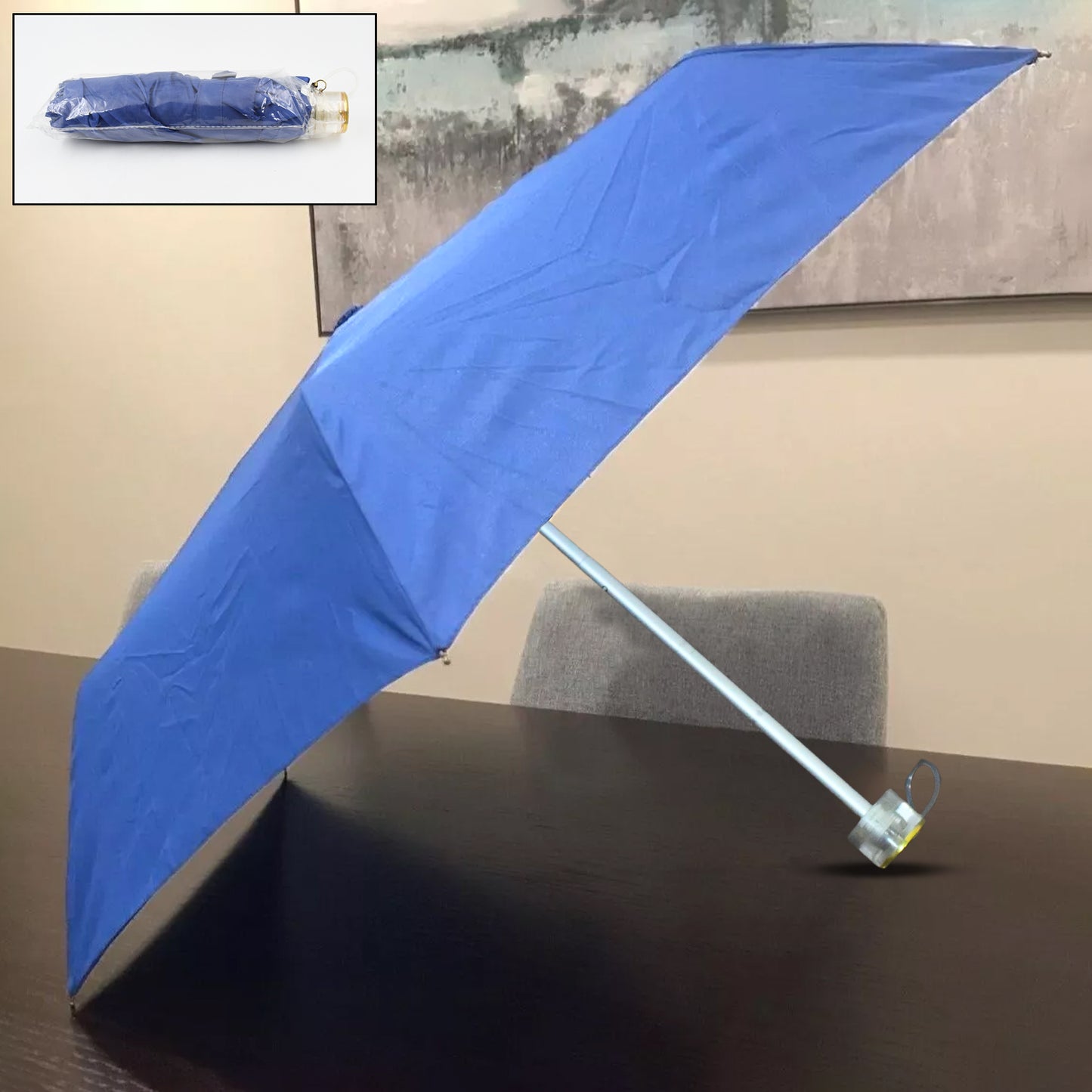 8563 3-fold Umbrella Summer Sun And Rain Protectionfoldable Cute Umbrella Uv Protection Rain Sun Umbrella  Travel Accessories  Umbrella For Children Girls And Boys (1 Pc)