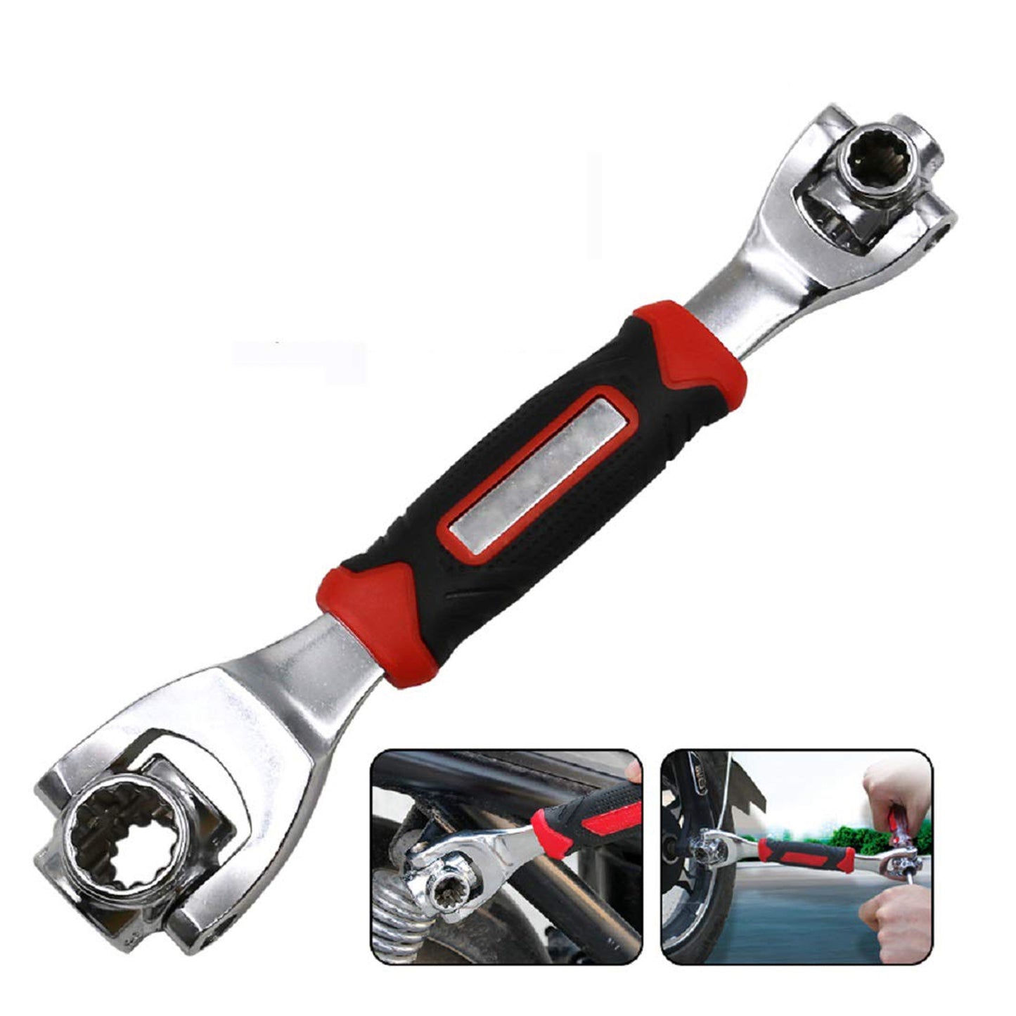 9044 48 In 1 Socket Point Universal Car Repair 360 Degree Fixed Square Hex Torx Hand Tool Wrench