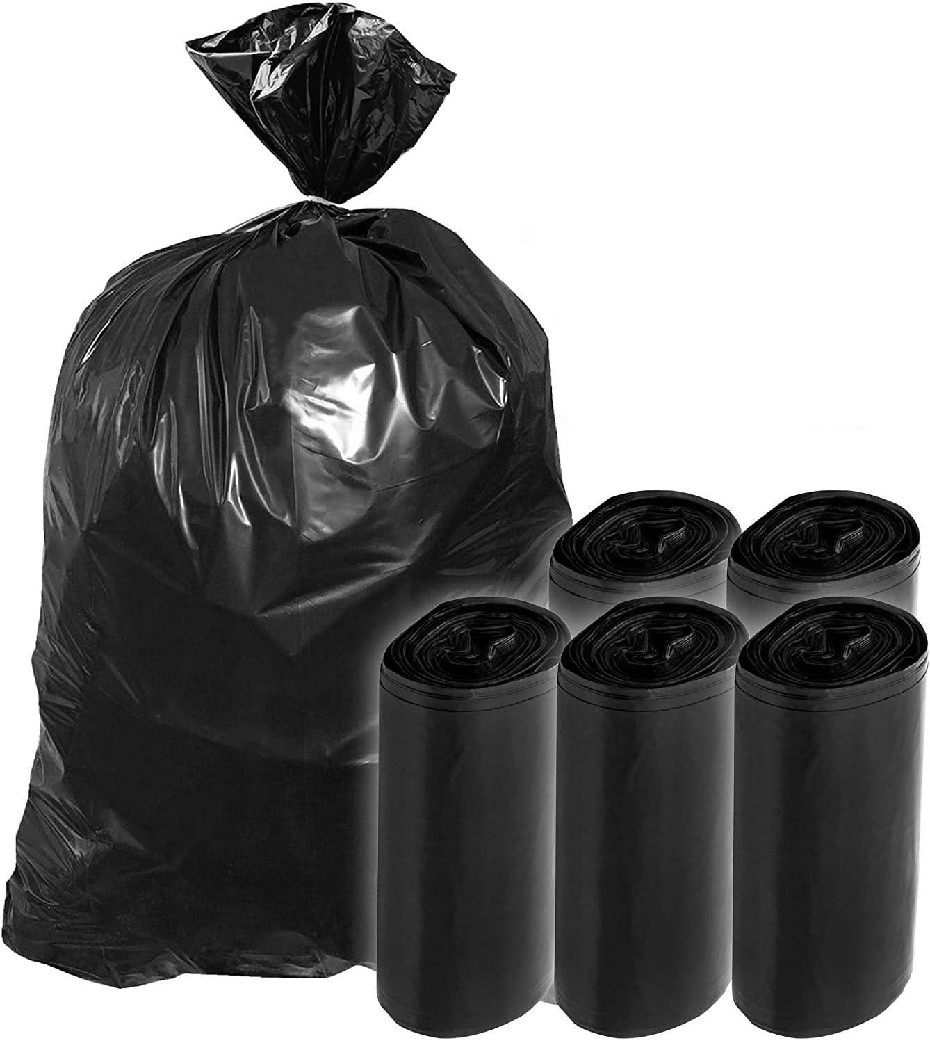 1504 Disposable Eco-friendly Garbagedustbintrash Bag (Pack Of 30) (Size 19x21)