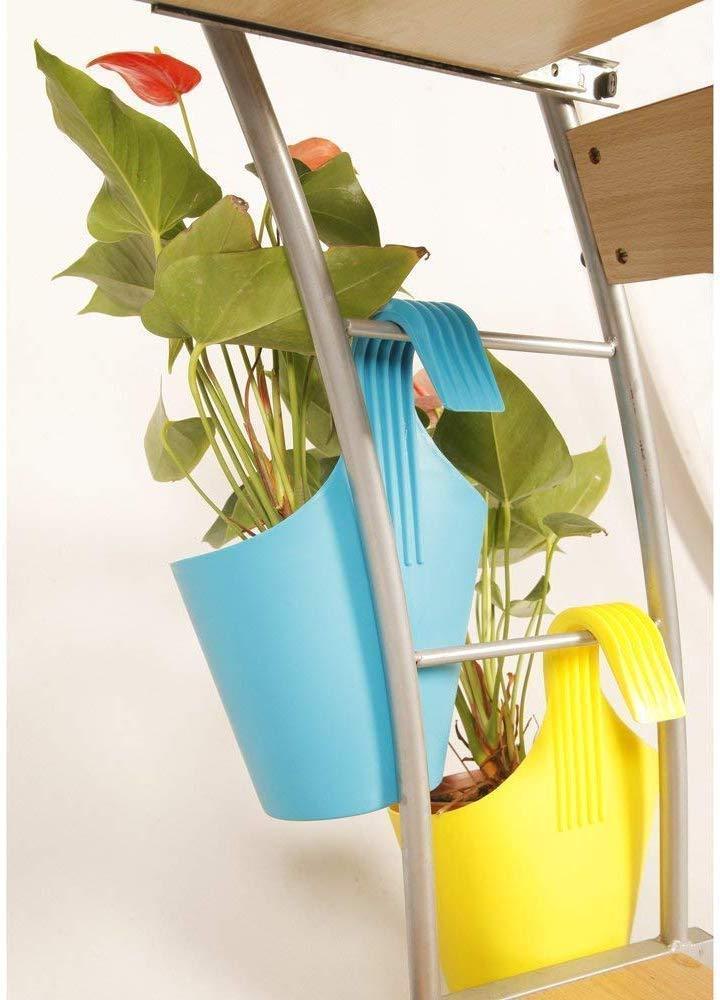 3850 Plastic Hanging Planter Pot Multicolour