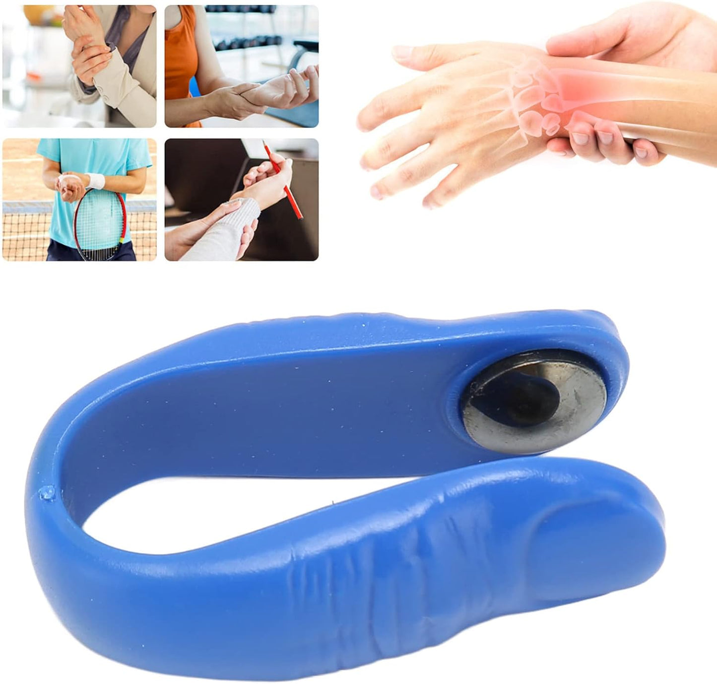 Sugar Control Acupressure Hand Pressure Point Clip Migraine Relief Clip With Magnets (1 Pc)