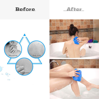 Silicone Body Scrubber Silicone Bath Body Brush (1 Pc  24 Inch)