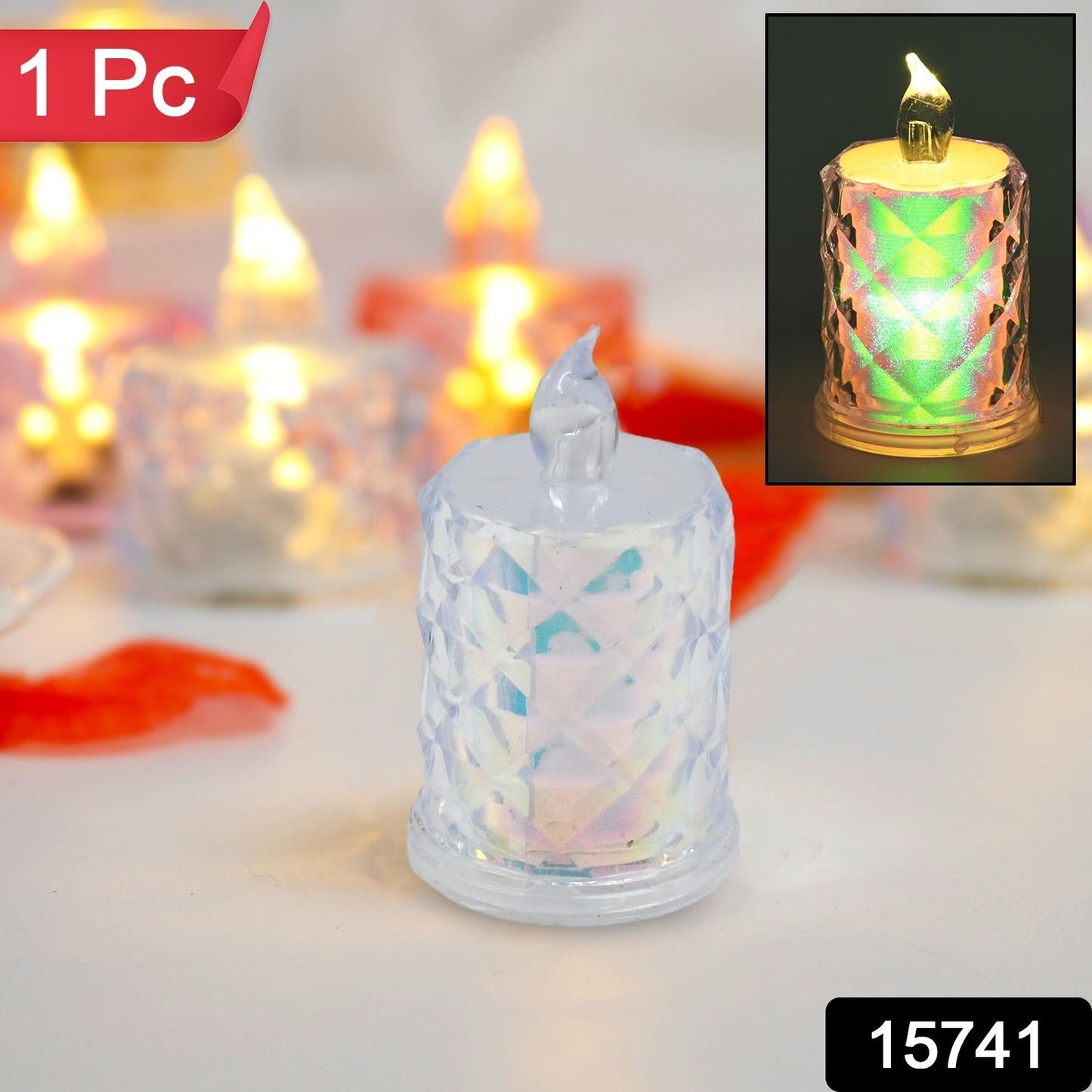 Festive Lighting For Any Occasion 1 Pack Led Tealight Candles