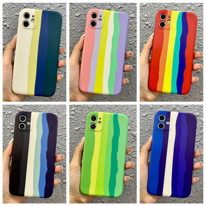 Rainbow Soft Print Case