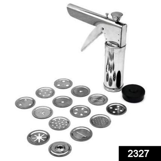 2327 15 In 1 Stainless Steel Kitchen Press With Different Parts