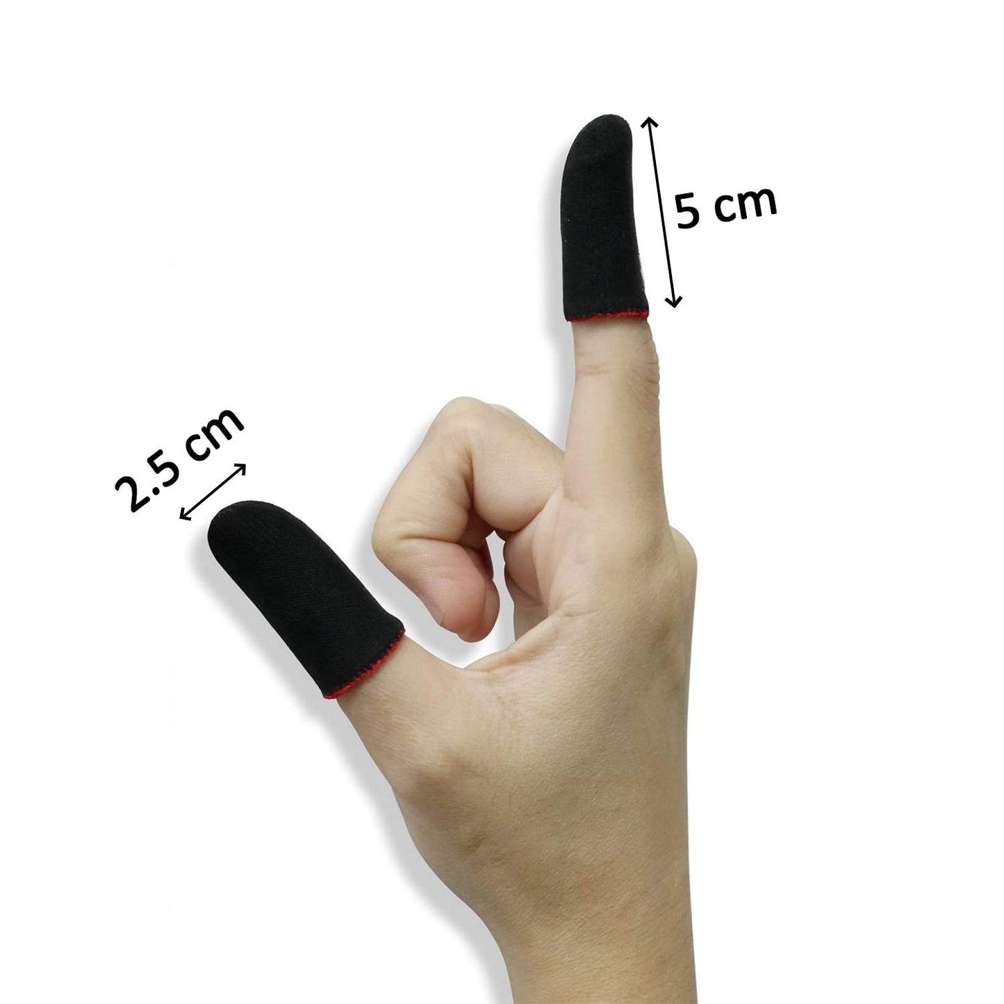 7391 Thumb  Finger Sleeve For Mobile Game Pubgcodfreefire (1pair Only)