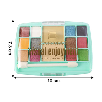 Multi-color Eyeshadow  Compact Makeup Kit (15 Gm  1 Pc)