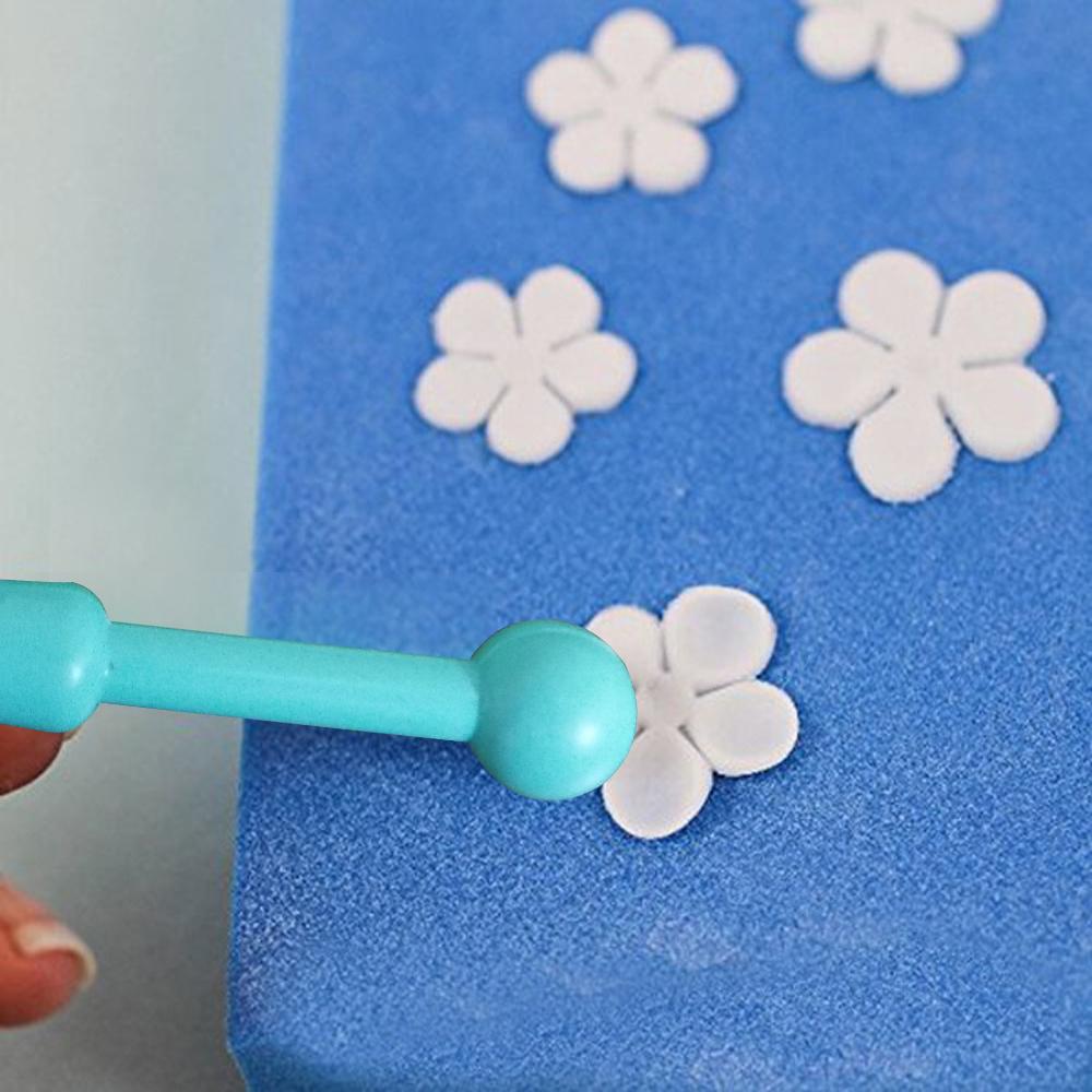 2473 Fondant Cake Decor Flower Sugar Craft Modelling Tools Clay Mould (8pc-set)