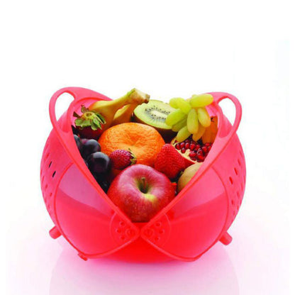 8111 Ganesh Fruit And Vegetable Basket Plastic Fruit  Vegetable Basket