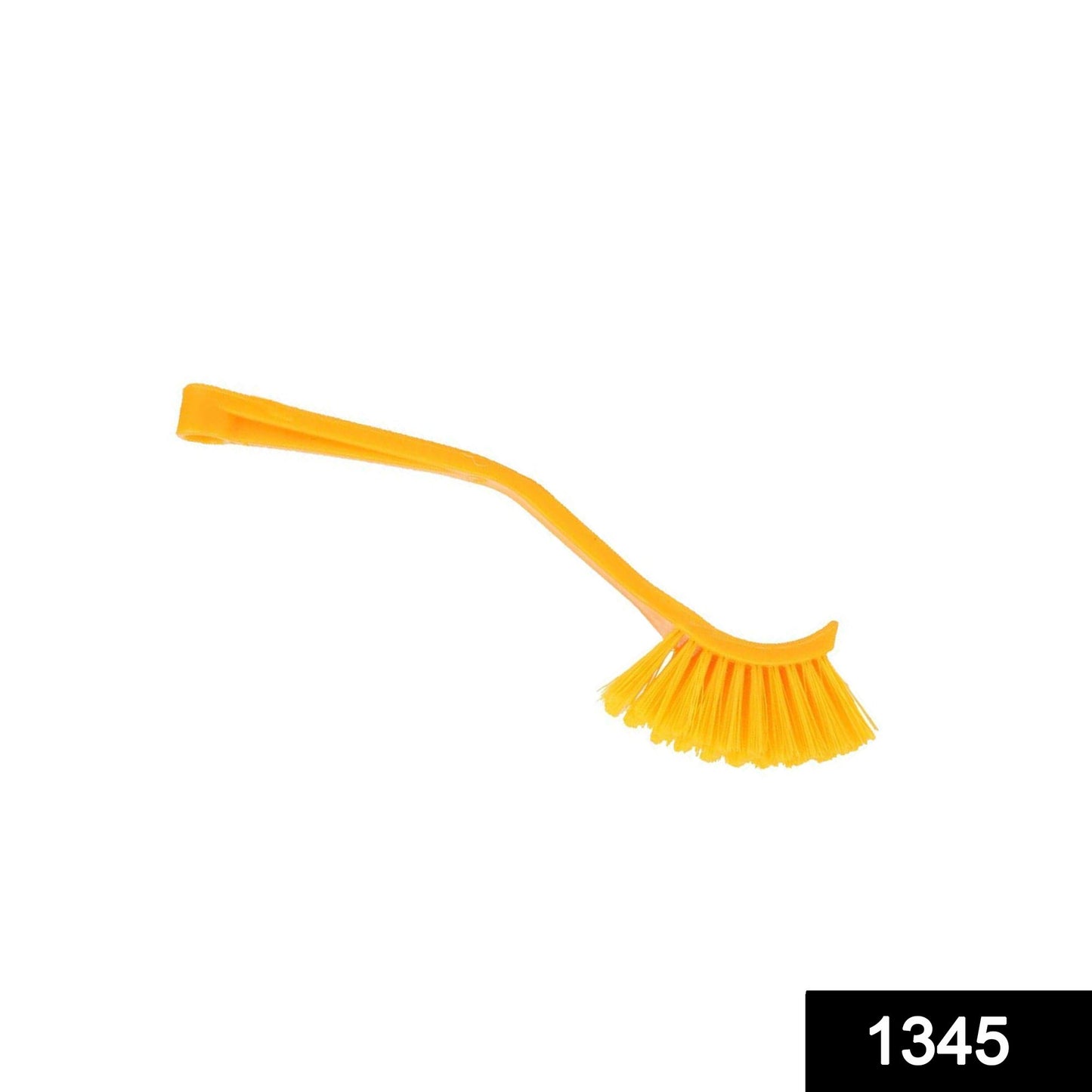 1375 Plastic Wash Basintoilet Seat Cleaning Brush (Multicolour)