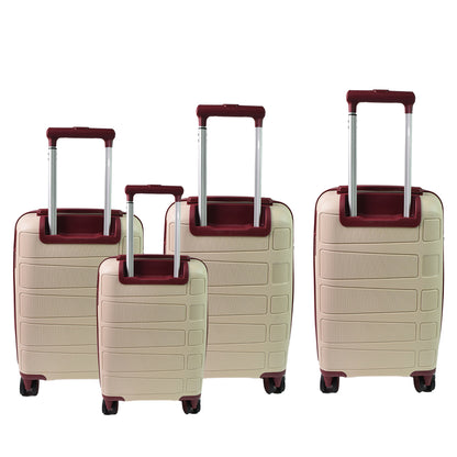 Big 4 In 1 Luggage With Wheels Travel Suitcases Set (4 Pcs Set  Different Size)