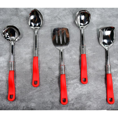 2935 Stainless Steel Serving Spoon Set 5 Pcs.