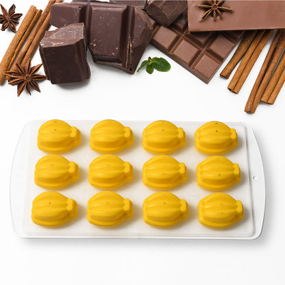 Silicone Mold Ice Cube Tray Creative Sweet Multi Type Ice Tray Buckets Ice Cube Trays Multi Fruit Shape Ice Tray (1 Pc)