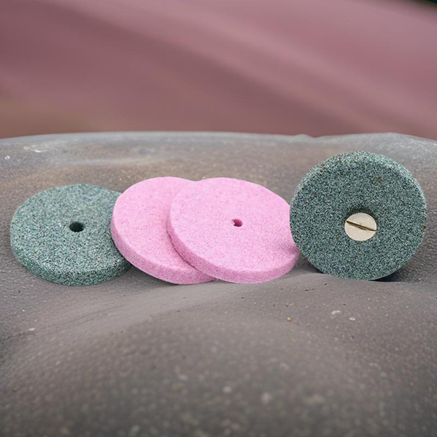 Mini Abrasive Wheel Quickly Change Stone Mounted Grinding Wheel (6 Pcs Set)