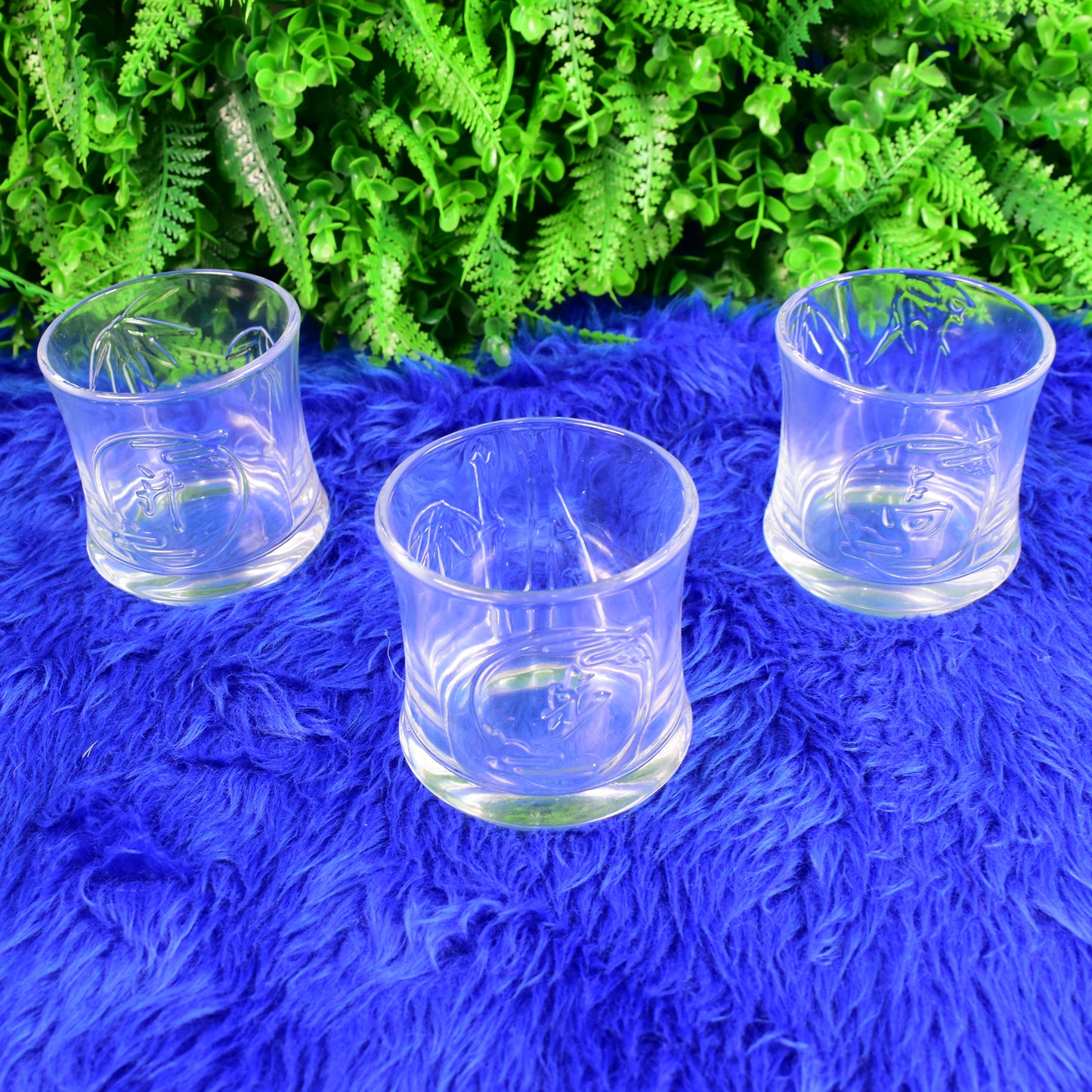 Glass 3 Pc Tumbler  1 Pc Cup Set (4 Pcs Set)