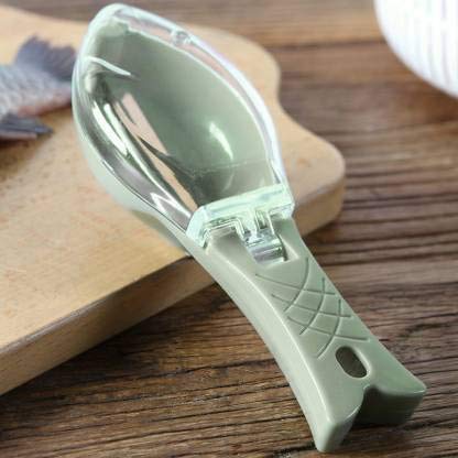 2195 Fish Scale Scraper Skin Peeler Fish Tools Kitchen Gadget