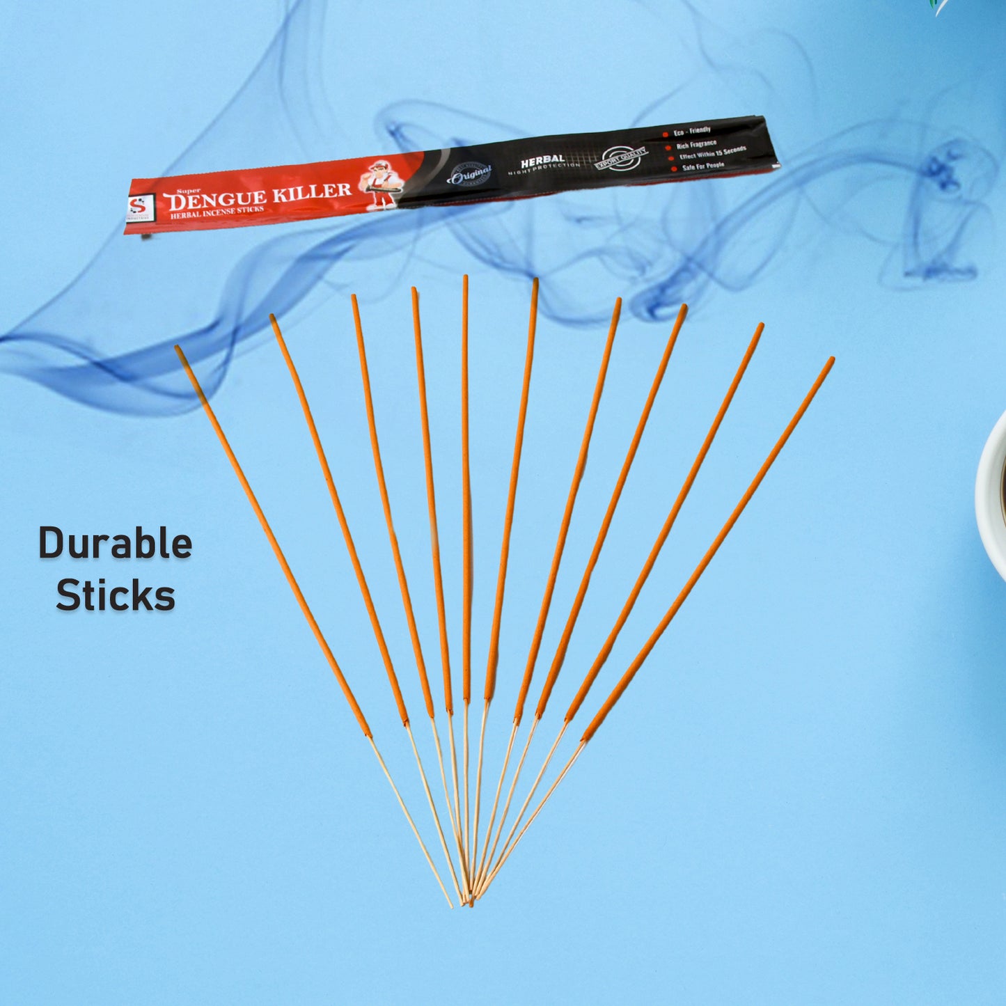 Mosquito Agarbatti Stick Herbal Mosquito Agarbatti  (1 Packet  10 Sticks) (Incense Stick)