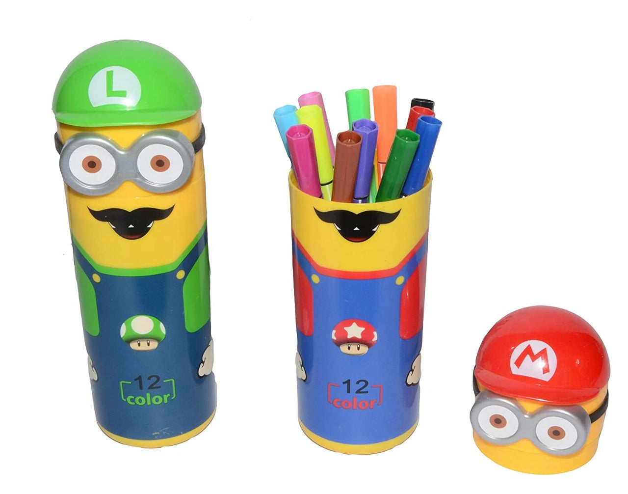 6175 Minions Sketch Pen Set With Attractive Designed Case (Pack Of 12)6175_12pen_minions_sketch_box