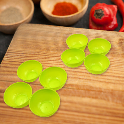 5557 Multipurpose Small Round Plastic Bowl  Katori Microwave Safe Reusable Lightweight Bowl Dishwasher Safe Chutney Bowl (8 Pcs Set)