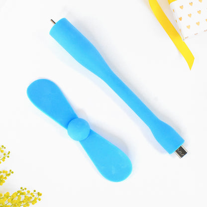 Micro  Android Usb Mini Fan Flexible Usb Fan (1 Pc)