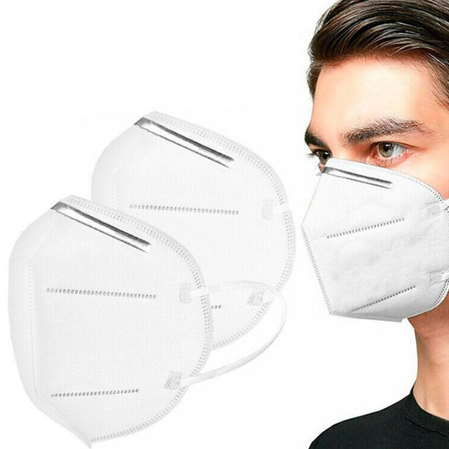 N95 Anti Pollution  Virus Face Mask (10 Pcs Set)