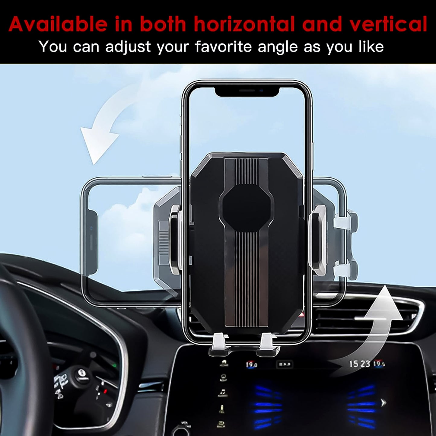 360 Rotation Car Phone Holder Mount (1 Pc)