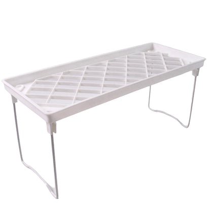 Bathroom Organizer Kitchen Utility Storage Rack Shelf Divider Makeup Home